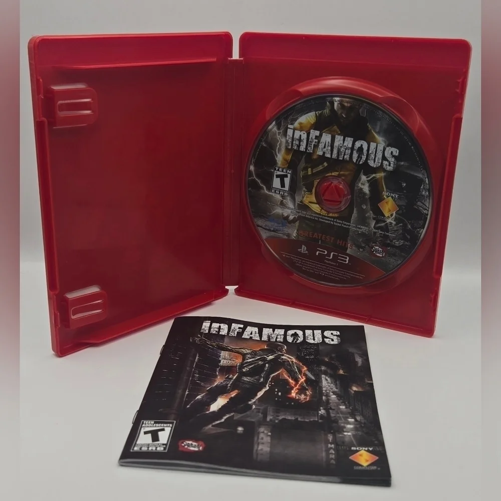 inFAMOUS 1 & inFAMOUS 2 PS3 Game Bundle Tested Complete - Picture 10 of 16